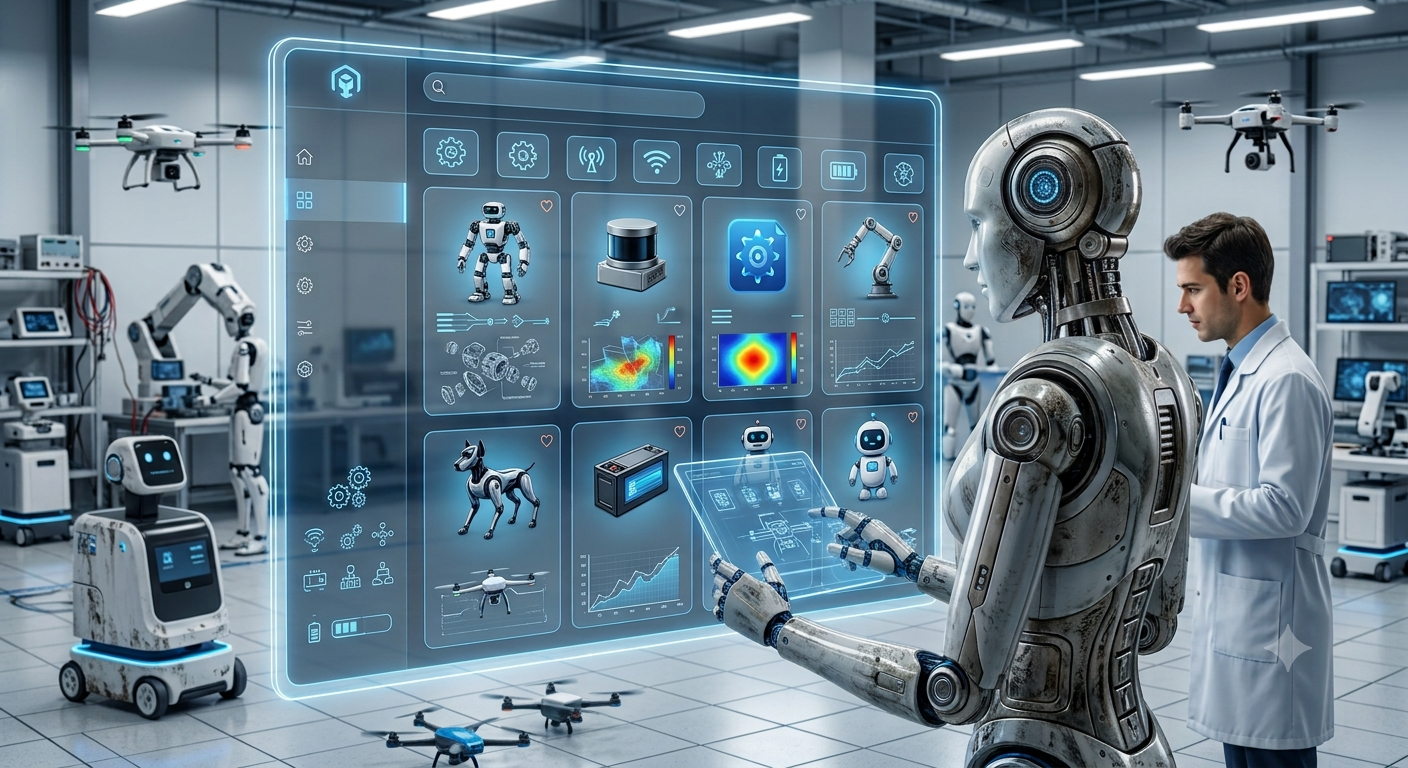 RobotsWear On-Demand AI Architecture Flow